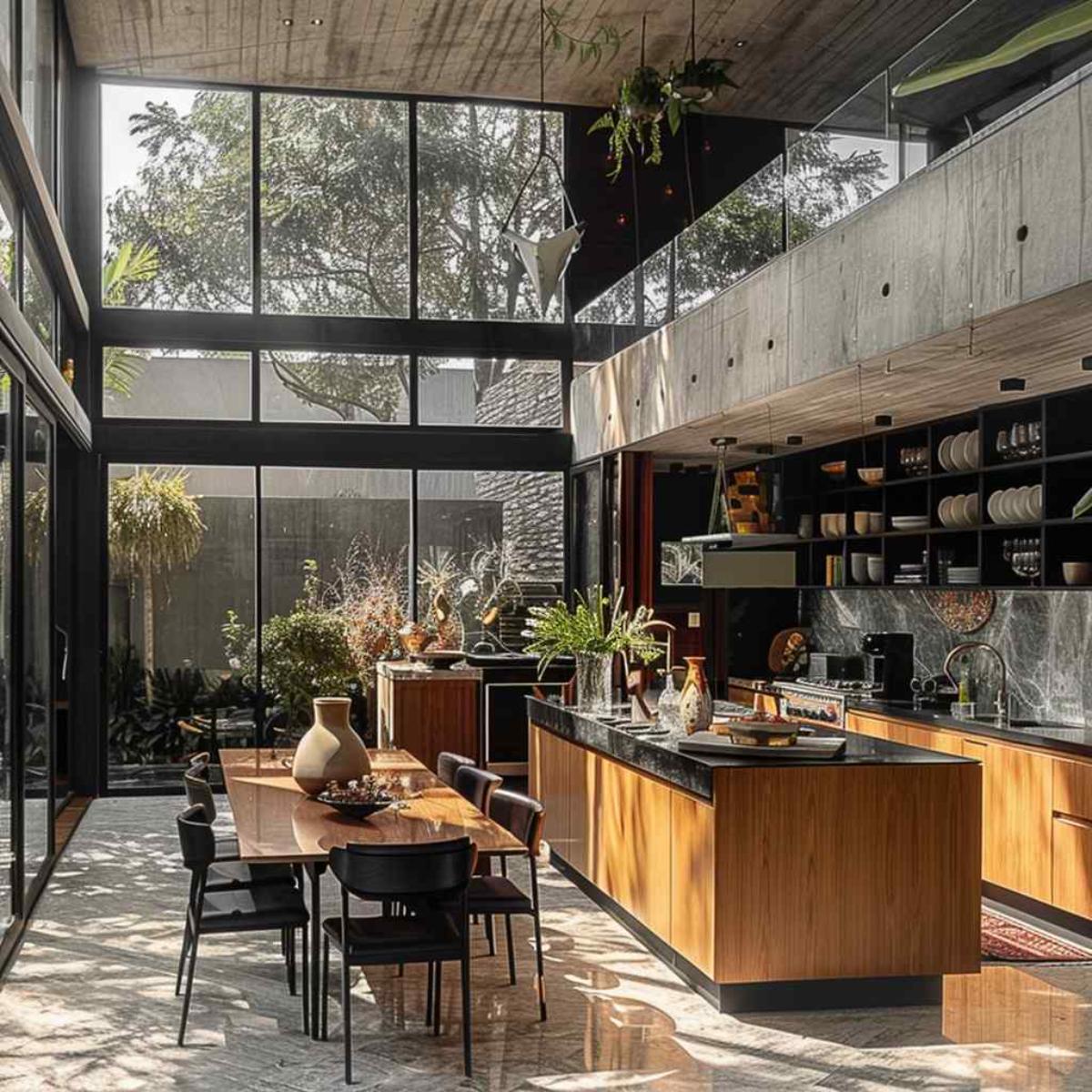 kitchen midmod con