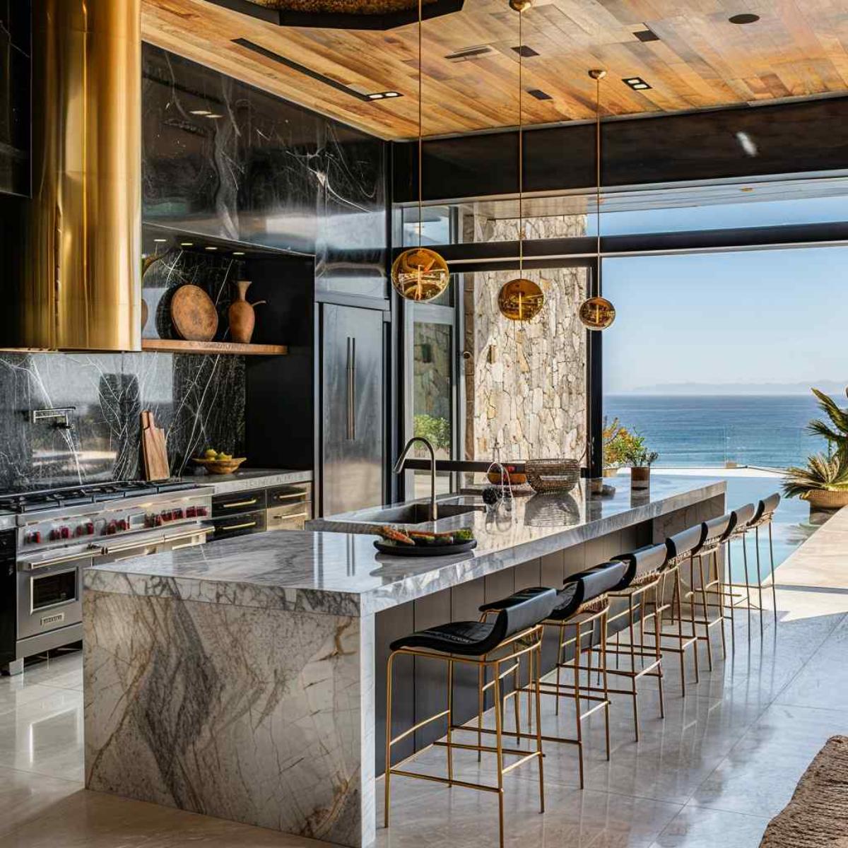 kitchen midmod con