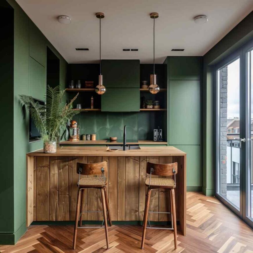 33 Kitchen Layouts Featuring Sleek Lines and Bold Designs (Concept ...