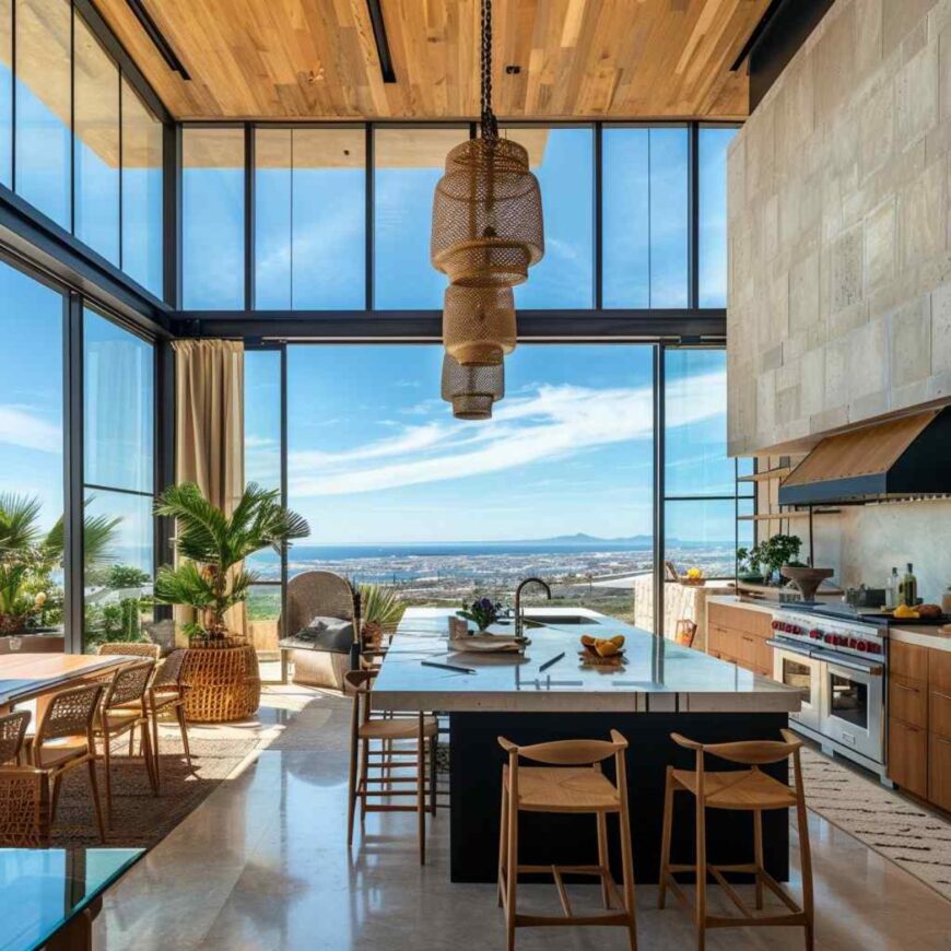 33 Kitchen Layouts Featuring Sleek Lines and Bold Designs (Concept ...