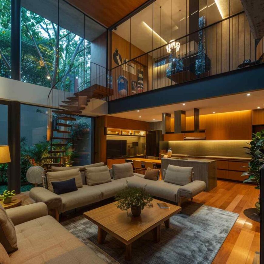 33 Living Rooms that Blend Japandi Design with Ambient Lighting ...