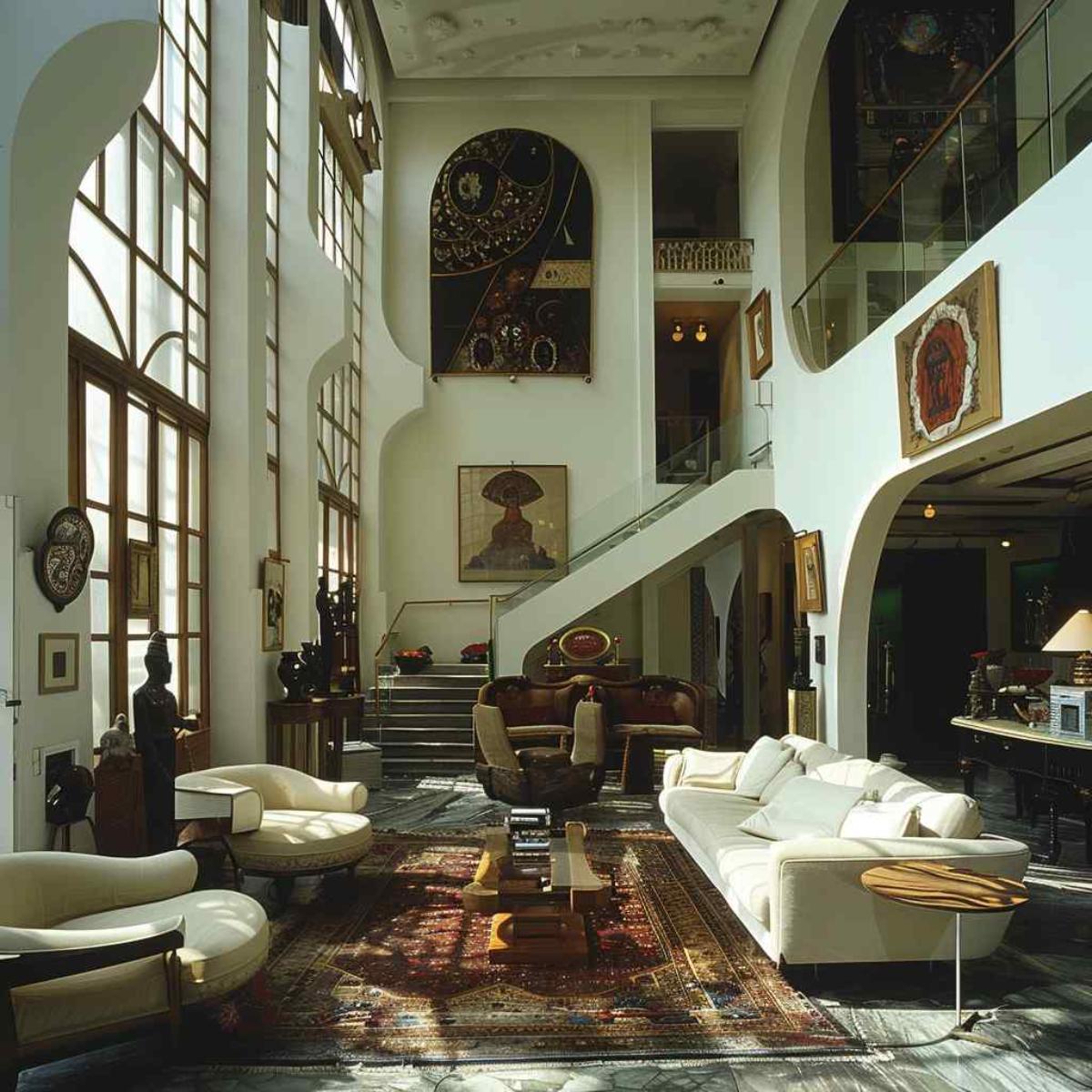 living room deco rococo baro