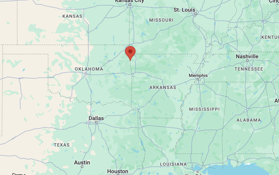 Siloam Springs, Arkansas map