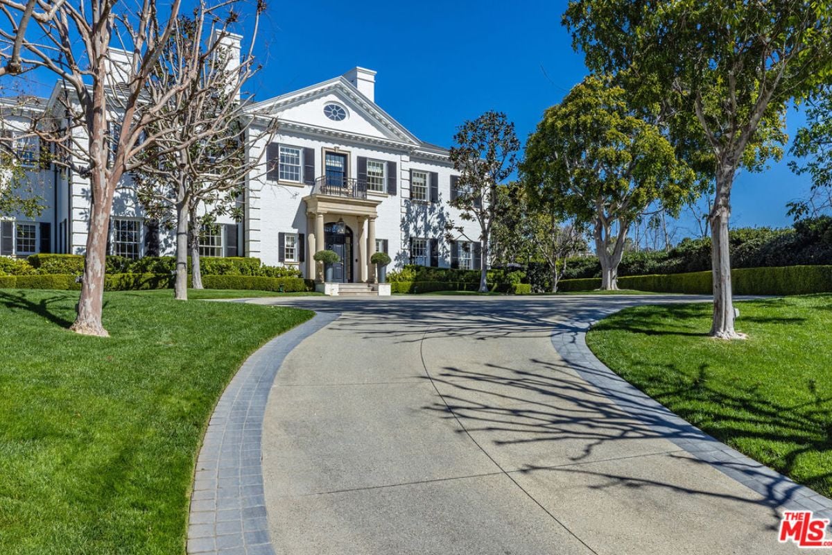 The front exterior of the property.