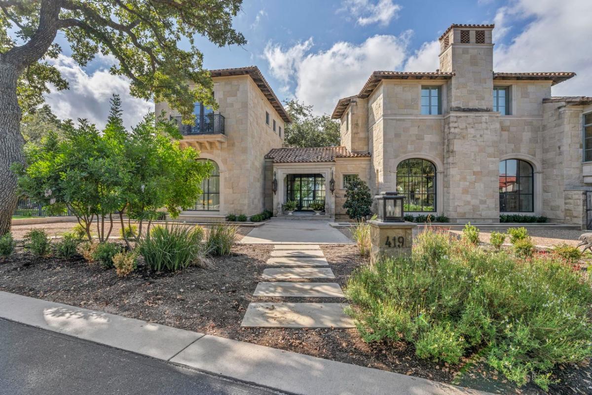 Front entry of the property.