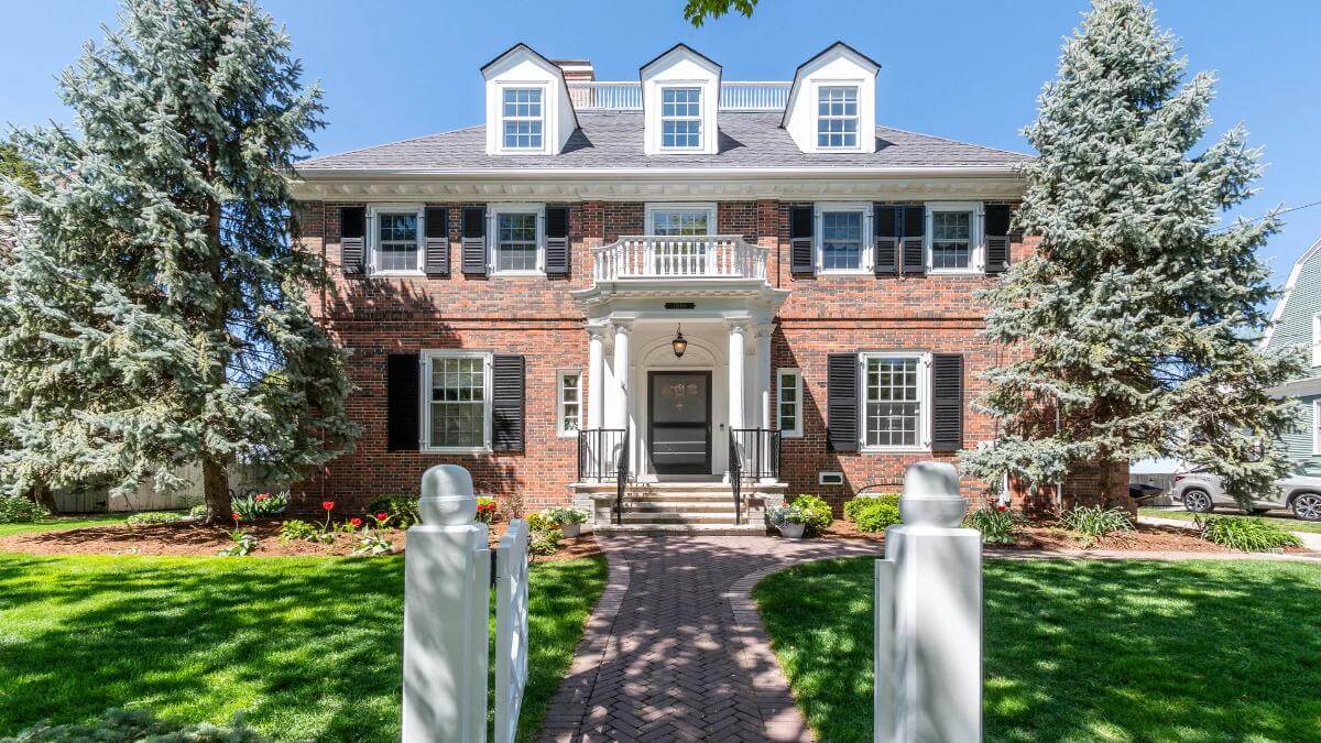 Three-Story Colonial Style 6-Bedroom Home (5,142 Sq. Ft. Floor Plan)
