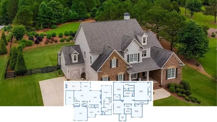 Check Out the Timeless Blend of Brick and Siding on This Classic Home Exterior