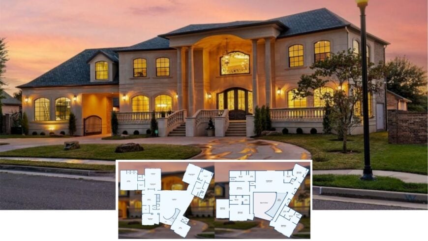 Step Inside This Stately Neoclassical Masterpiece with a Grand Entrance