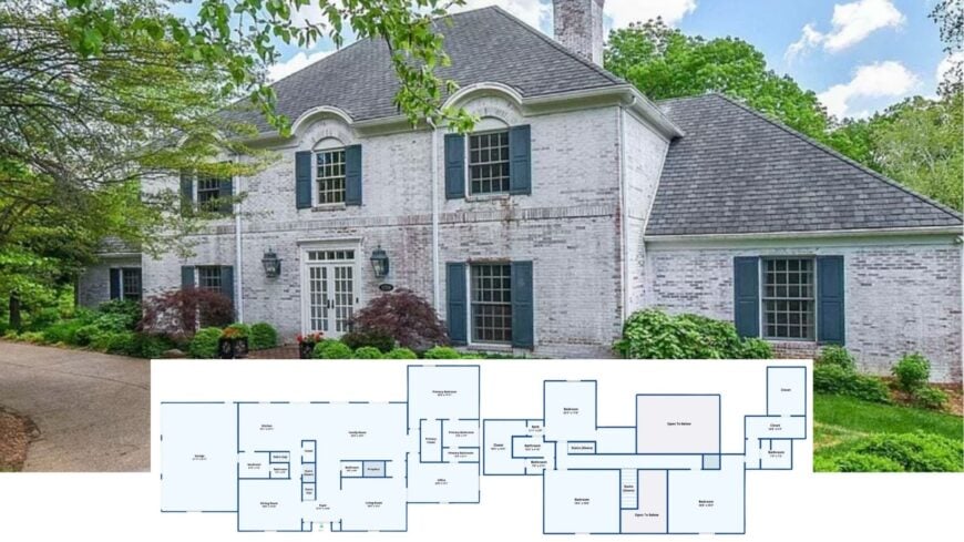 Colonial Elegance: Explore This Stately Home with Thoughtful Design