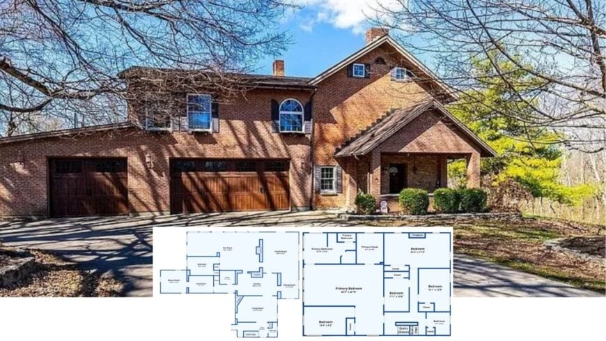 Explore the Essence of Classic Sophistication in This Brick and Wood Masterpiece