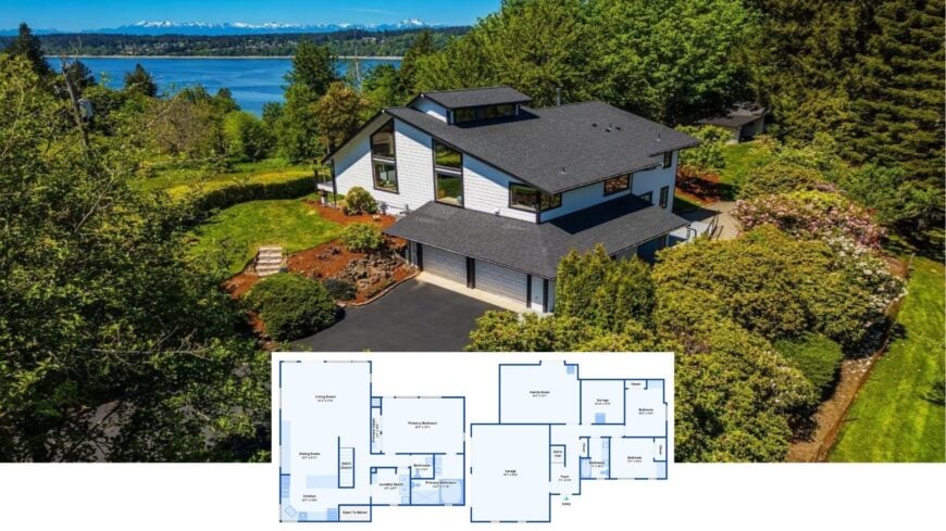Explore This Modern Marvel: A Home of Sharp Angles and Expansive Windows