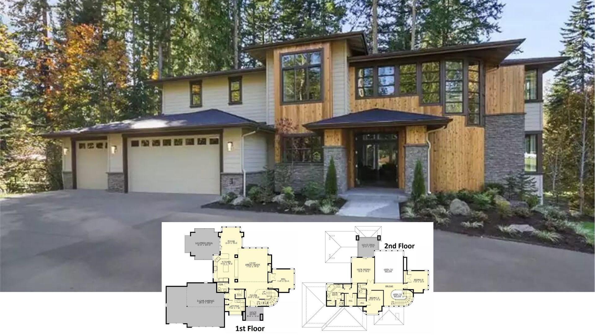 Step Into This Captivating 4-Bedroom Modern Craftsman Masterpiece