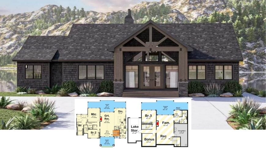 Escape to This Craftsman Cabin With Striking Mountain Views and Thoughtful Design