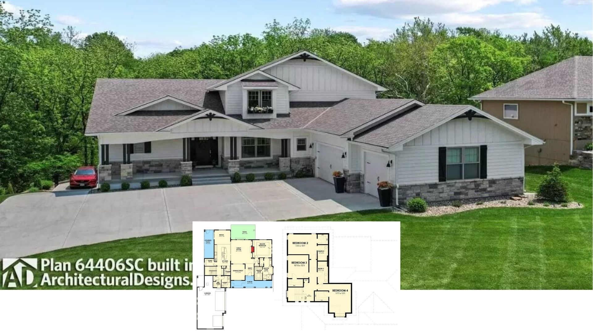 Step Inside This Craftsman Gem with a Triple-Gabled Roof and Vintage Charm