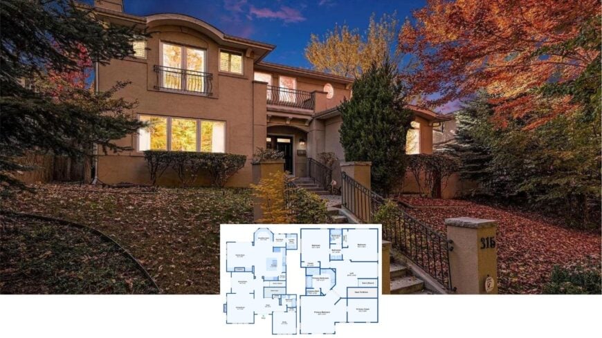 Explore the Alluring Sophistication of this Sophisticated Stucco Home