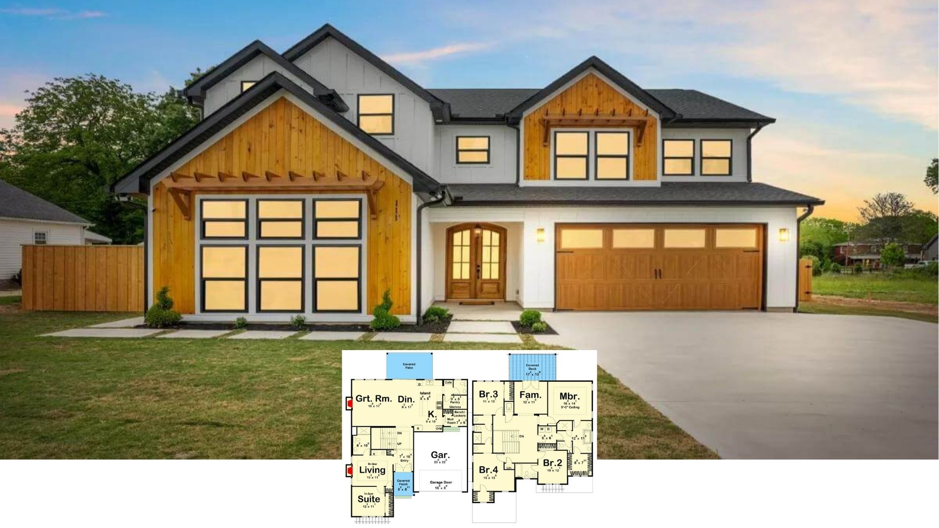 Step Inside This Gorgeous Modern Craftsman Home with Striking Design Elements