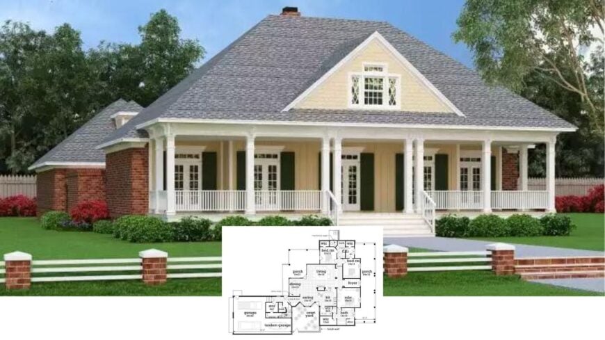 Step Inside This Classic Craftsman With a Chic White Picket Fence