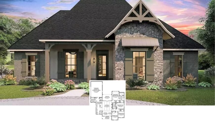Welcome to This Idyllic Cottage-Style Haven with Gabled Rooflines