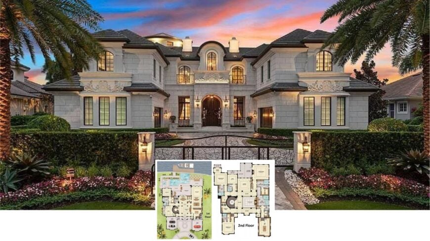 Step Inside This Majestic European Estate with Breathtaking Style