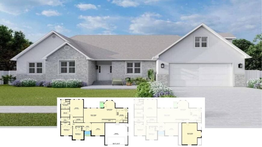 Discover the Clean Elegance of This Modern Ranch Home