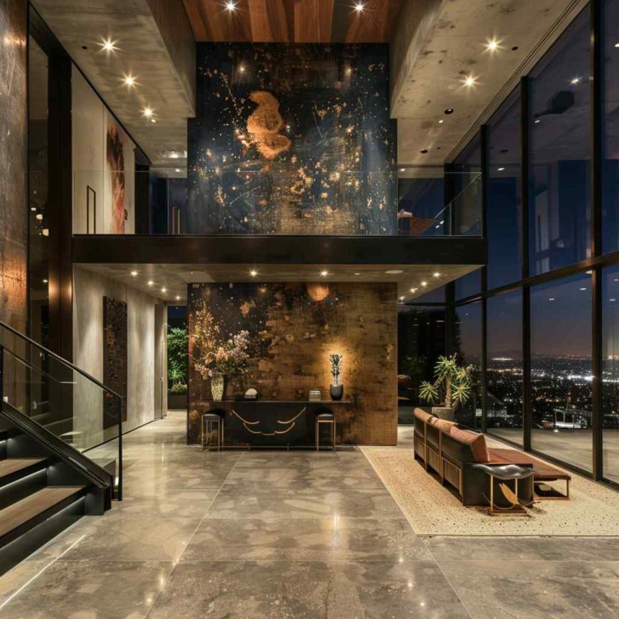 24 Entryways Showcase an Edgy Elegance (Concept Interiors) – Home ...