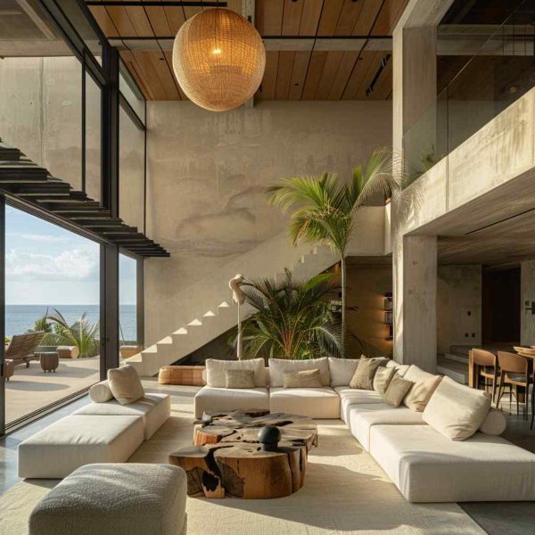 Biophilic Design Breathes Life into 24 Brutalist Living Spaces (Concept ...