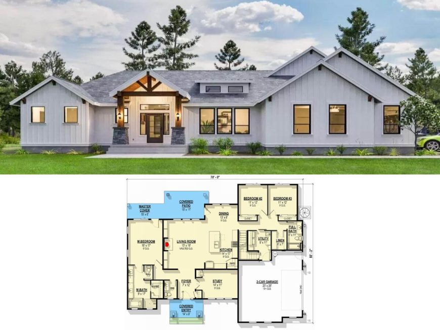 101 Farmhouse Floor Plans & House Plans