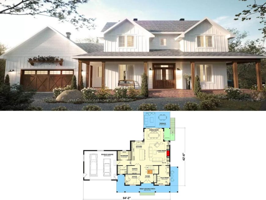 101 Farmhouse Floor Plans & House Plans