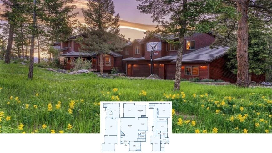 Rustic 5-Bedroom Mountain Contemporary Home (6,684 Sq. Ft. Floor Plan)