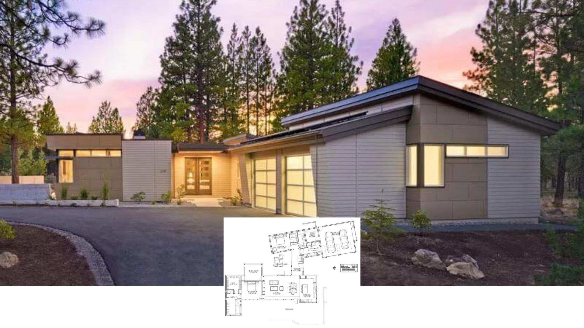 Step Inside This 3,200-Sq-Ft Woodland Home Where Bold Geometry Meets Indoor-Outdoor Living (Floor Plan)