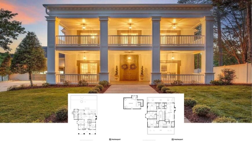Embrace Southern Hospitality in This Stunning Veranda-Fronted Home