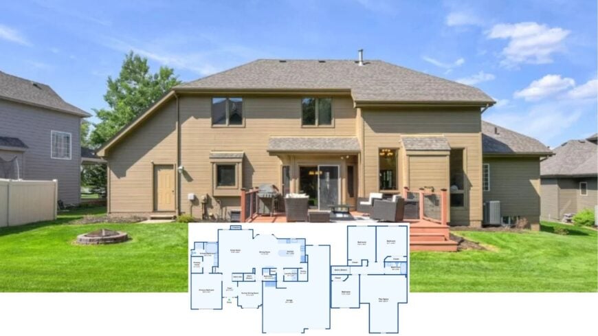 Step Inside This 3,100-Sq. Ft. Craftsman Home with 4 Bedrooms, 3.5 Baths, and a Party-Ready Backyard Deck
