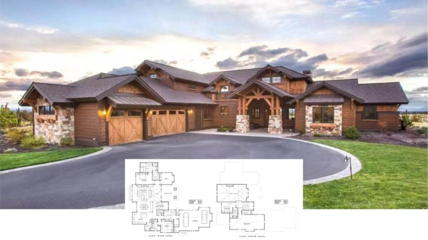 Step Inside This Enchanting Craftsman Home Pinnacled with Stone Accents