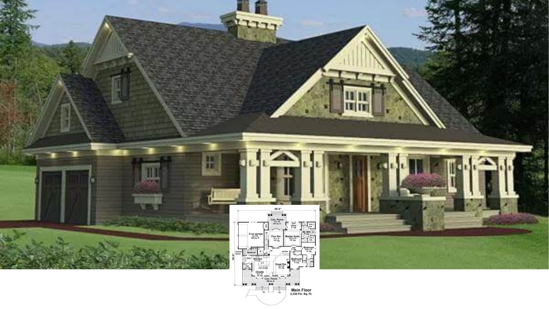 Discover the Warmth and Charm of this Craftsman Gem with a Timeless Porch