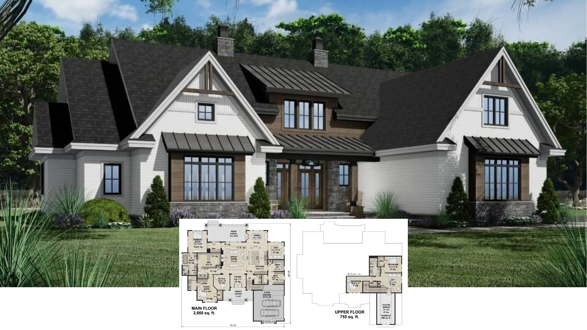 Tour this Grand 4-Bedroom Craftsman Estate with Loft, Wrap-Around Porch, and Future Bonus Room