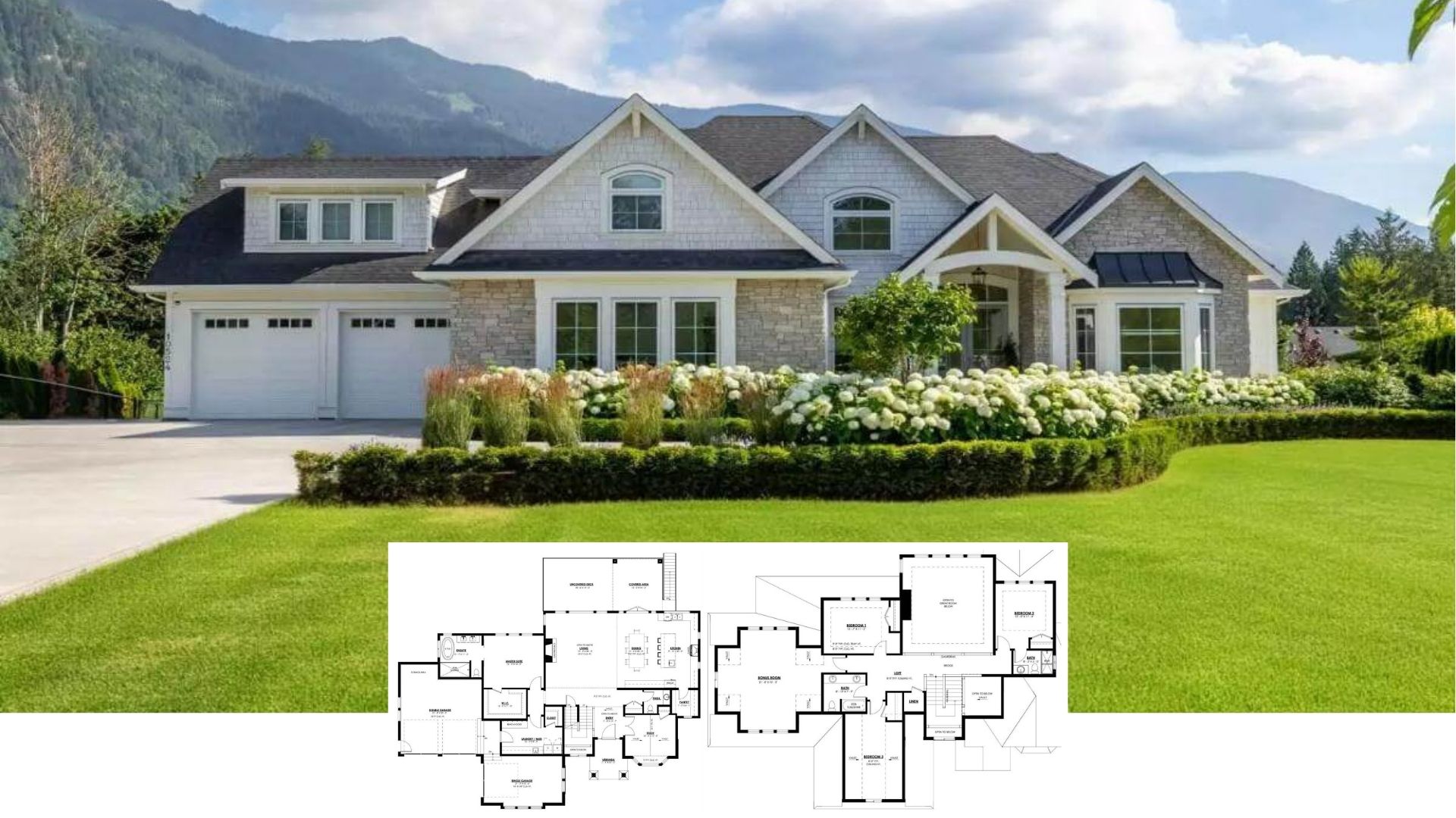 Step Inside This 5-Bedroom Mountain Craftsman with Vaulted Great Room and Panoramic Deck (Floor Plan)