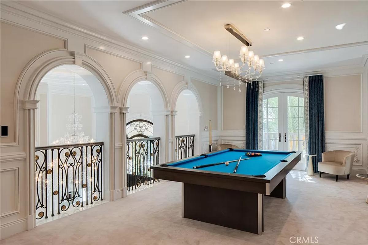 Billiards room