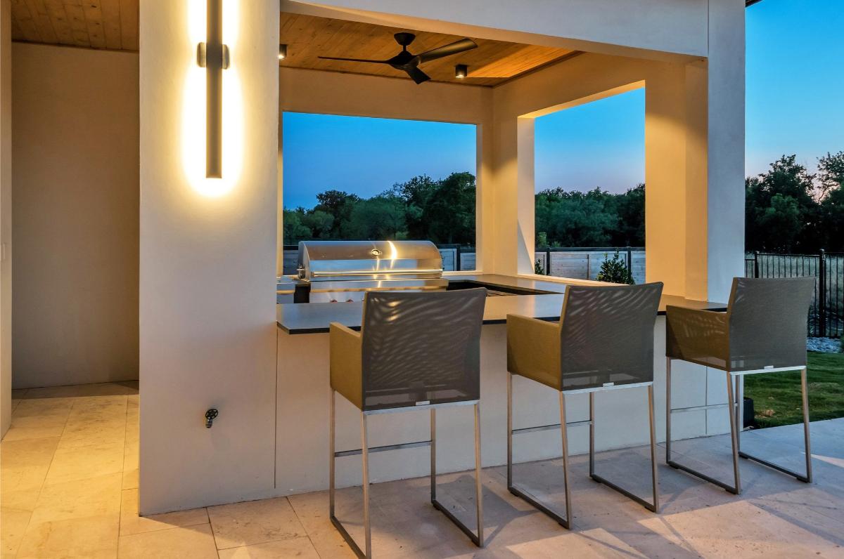 Grill area