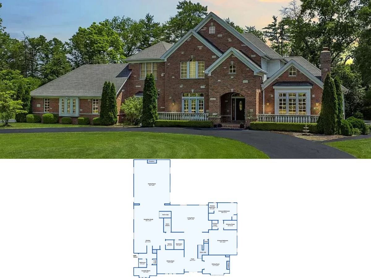4-Bedroom Traditional Style Single Family Home (6,584 Floor Plan)