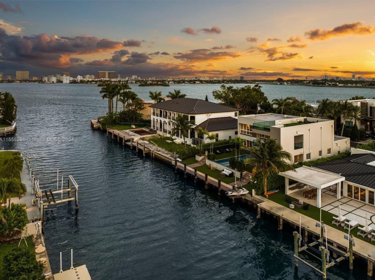 Aerial view of property.