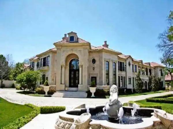Two-Story Traditional 5-Bedroom Positano Home with Balcony and Rear 4-Car Garage (Floor Plan)