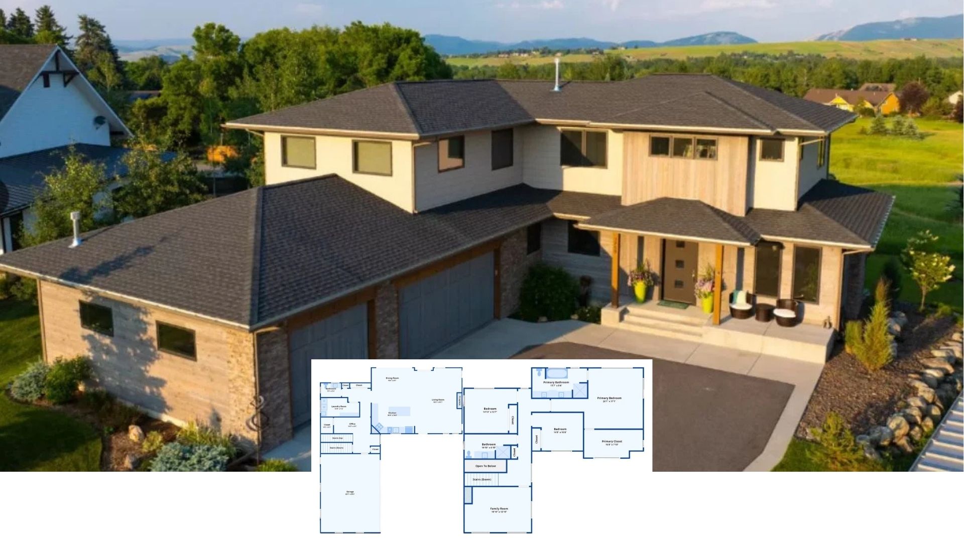 Tour This 3,600-Sq.-Ft. Craftsman Retreat with Panoramic Views and a Three-Car Garage