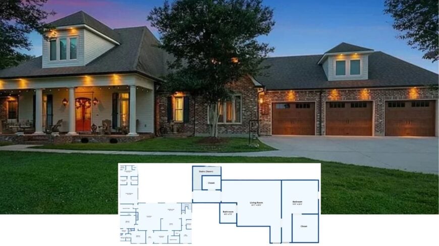 Step Inside This 4,061-Sq.-Ft. Craftsman with Triple Garage and Dream-Ready Porches