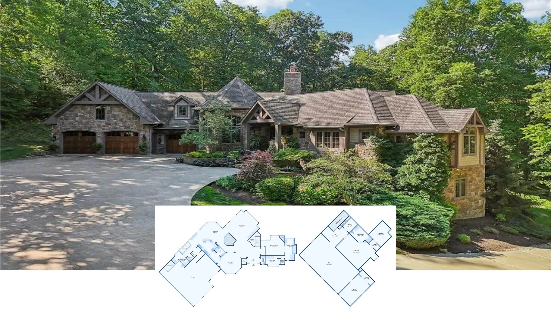 Step Inside This 6,800 Sq. Ft. Craftsman Estate with Timber Beams, Hidden Theater, and Forest Views (Floor Plan)