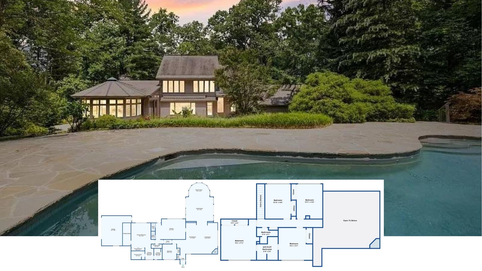 Step Inside This 4-Bedroom Craftsman Retreat with a Poolside Paradise and Sun-Drenched Rooms