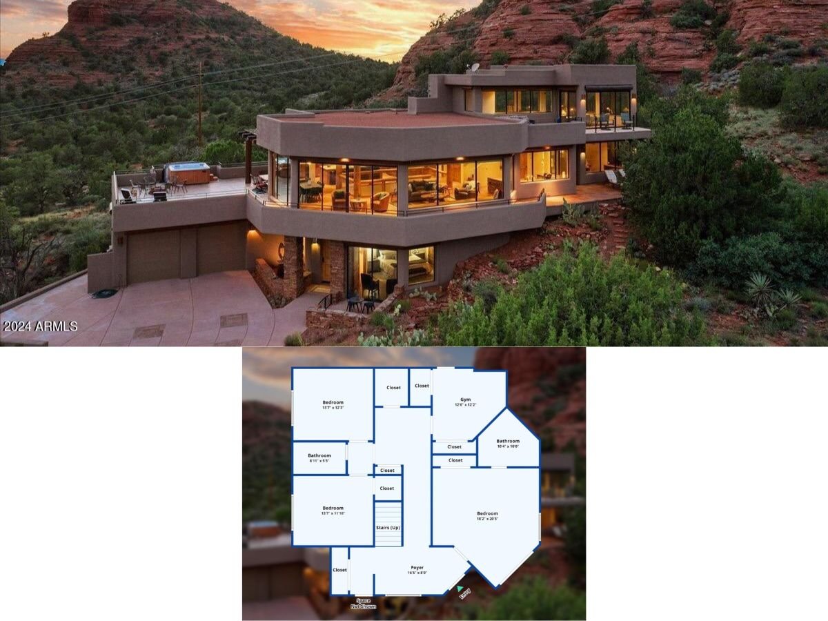 Contemporary Style 4-Bedroom Single Family Home (4,125 Sq. Ft. Floor Plan)