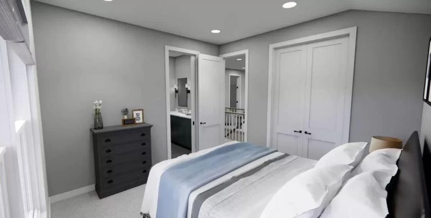 4-Bedroom Modern Farmhouse with Loft and Bonus Expansion (Floor Plan ...