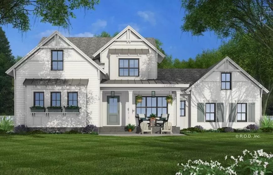 Modern Farmhouse Style 4-Bedroom Home with Loft and Jack & Jill Bath ...