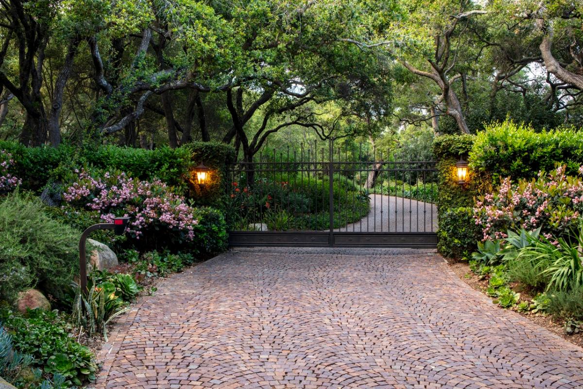 Main gate entry of the property.