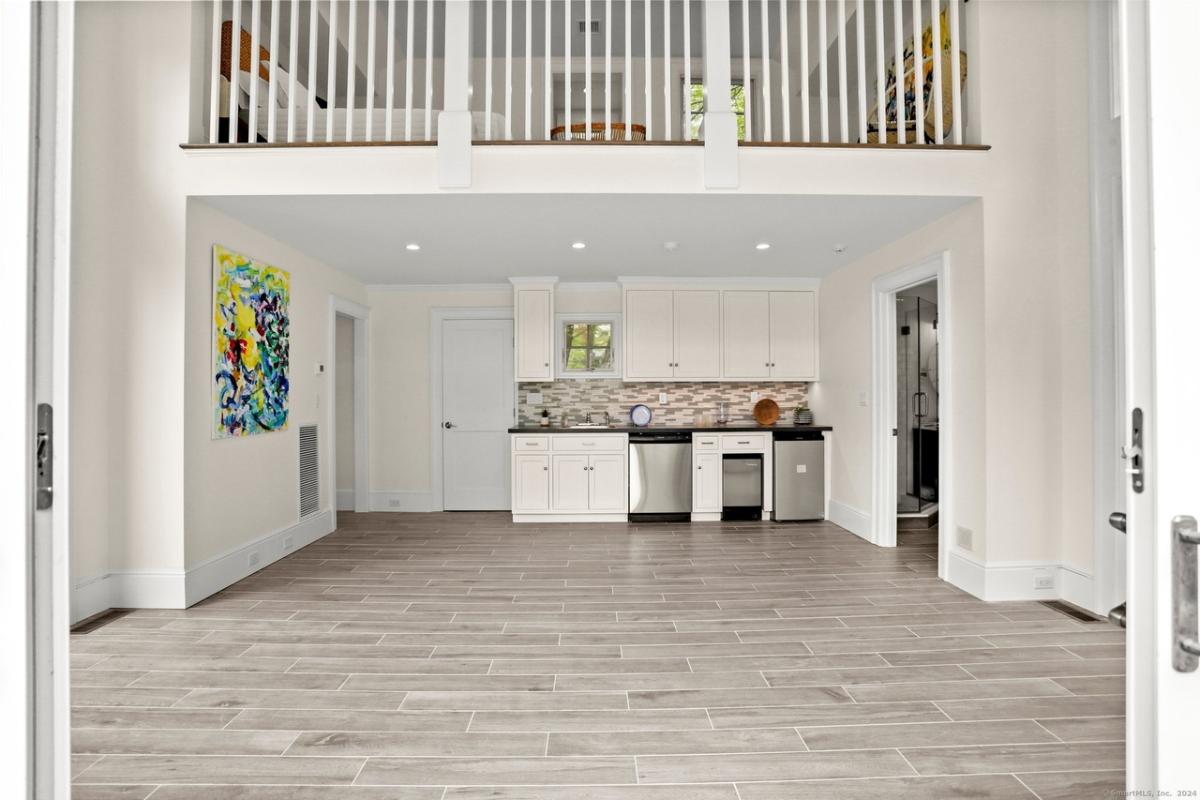 Kitchen of the guest house.